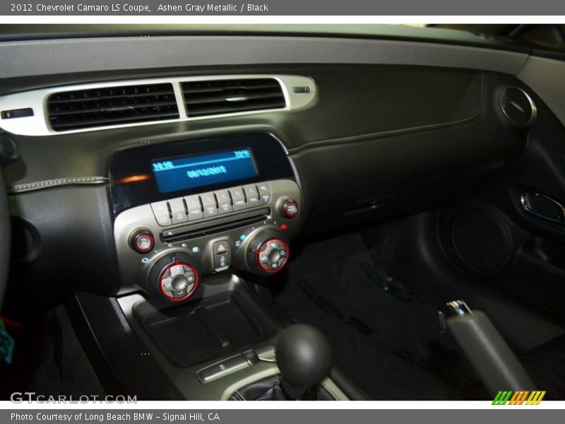 Ashen Gray Metallic / Black 2012 Chevrolet Camaro LS Coupe