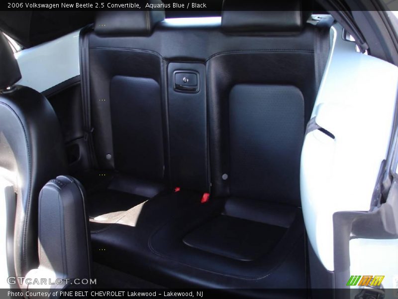 Aquarius Blue / Black 2006 Volkswagen New Beetle 2.5 Convertible