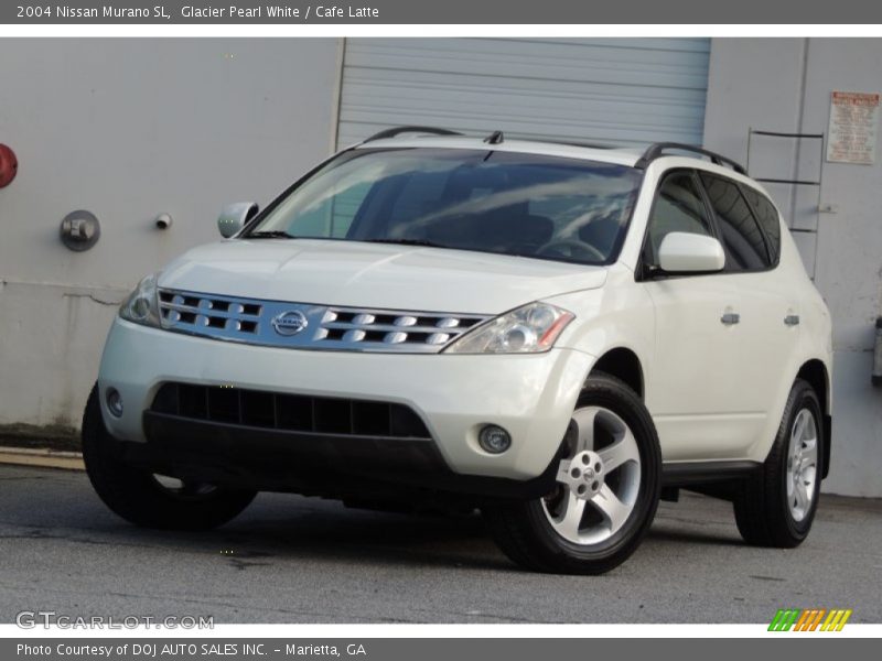 Glacier Pearl White / Cafe Latte 2004 Nissan Murano SL