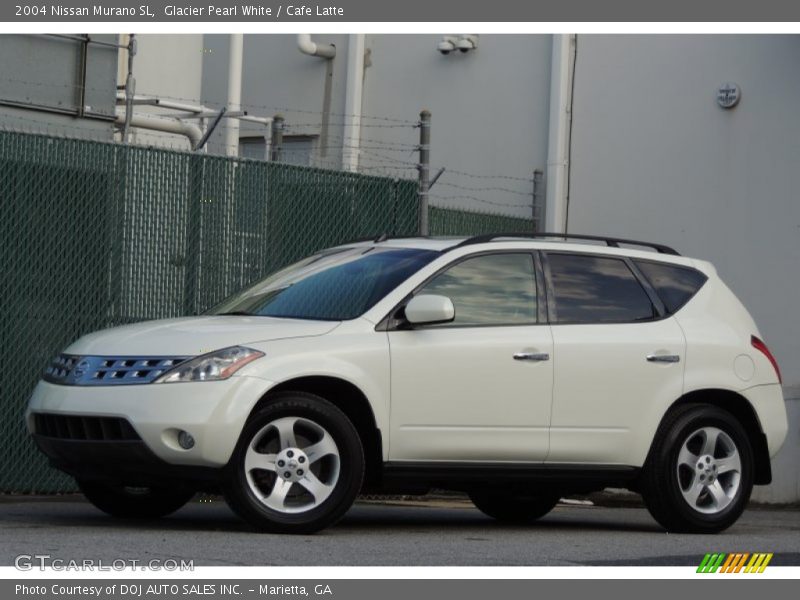 Glacier Pearl White / Cafe Latte 2004 Nissan Murano SL