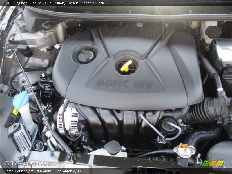 Desert Bronze / Black 2016 Hyundai Elantra Value Edition