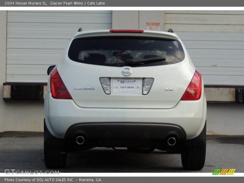 Glacier Pearl White / Cafe Latte 2004 Nissan Murano SL