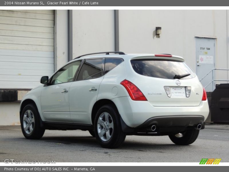 Glacier Pearl White / Cafe Latte 2004 Nissan Murano SL
