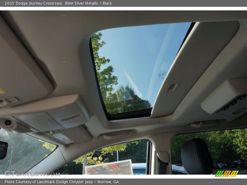 Billet Silver Metallic / Black 2015 Dodge Journey Crossroad