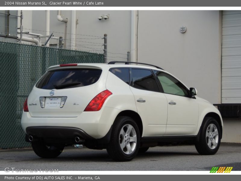 Glacier Pearl White / Cafe Latte 2004 Nissan Murano SL