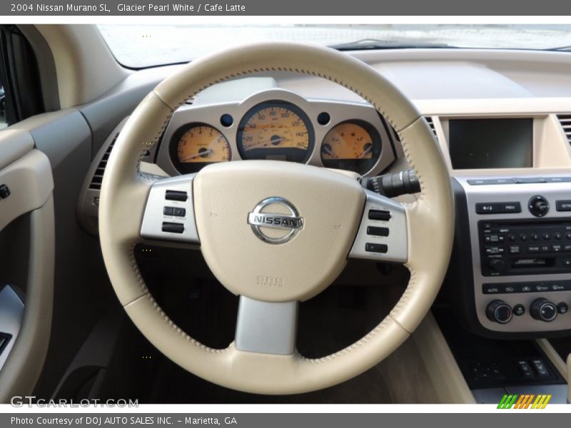 Glacier Pearl White / Cafe Latte 2004 Nissan Murano SL