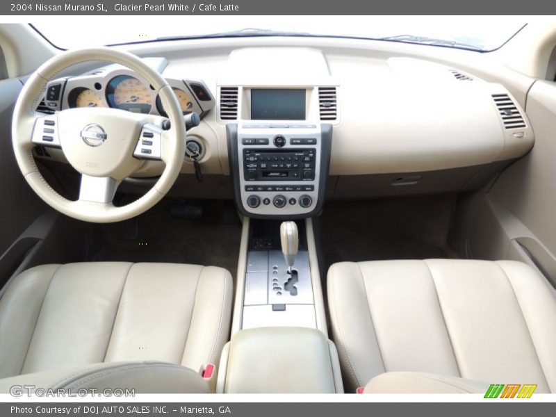 Glacier Pearl White / Cafe Latte 2004 Nissan Murano SL