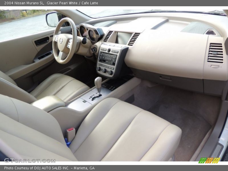 Glacier Pearl White / Cafe Latte 2004 Nissan Murano SL