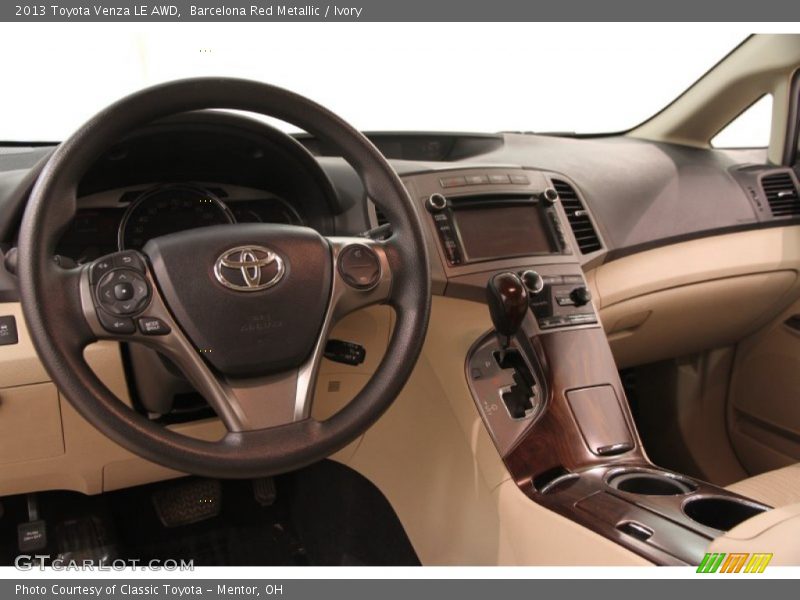 Barcelona Red Metallic / Ivory 2013 Toyota Venza LE AWD