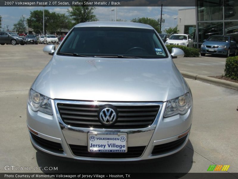 Reflex Silver Metallic / Black 2007 Volkswagen Passat 2.0T Sedan