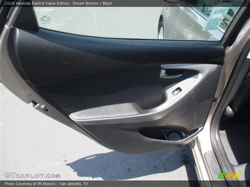 Desert Bronze / Black 2016 Hyundai Elantra Value Edition