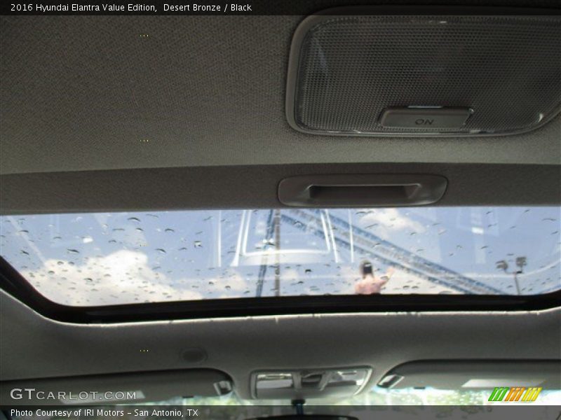 Desert Bronze / Black 2016 Hyundai Elantra Value Edition