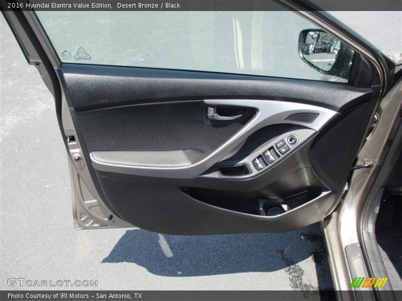 Desert Bronze / Black 2016 Hyundai Elantra Value Edition