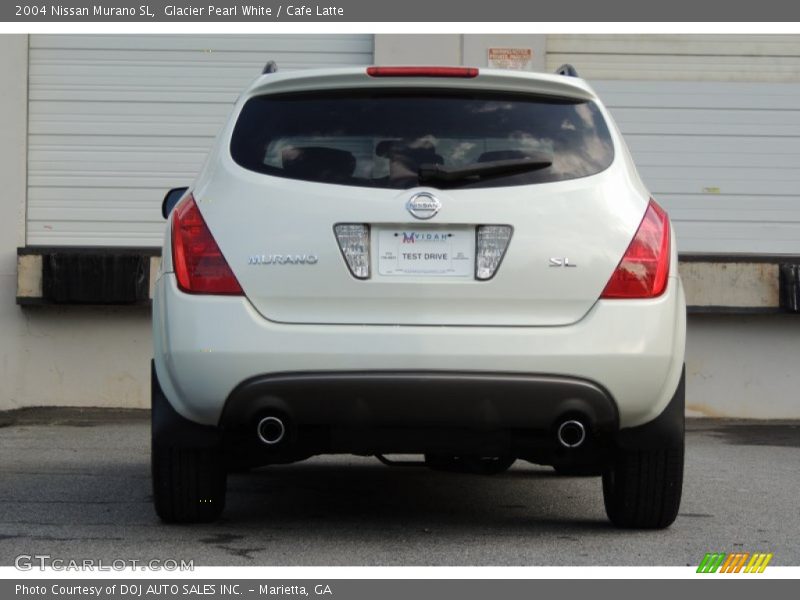 Glacier Pearl White / Cafe Latte 2004 Nissan Murano SL