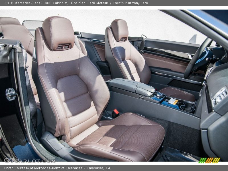  2016 E 400 Cabriolet Chestnut Brown/Black Interior