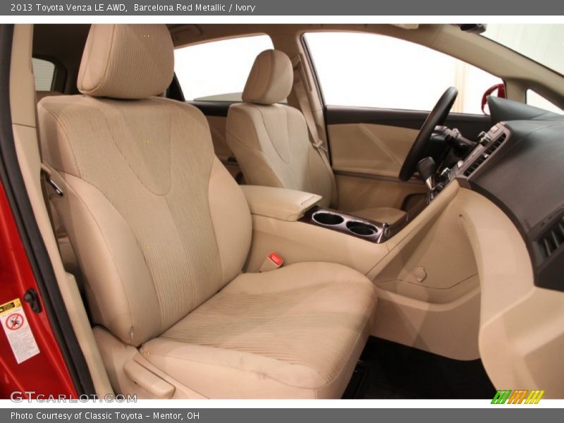 Barcelona Red Metallic / Ivory 2013 Toyota Venza LE AWD