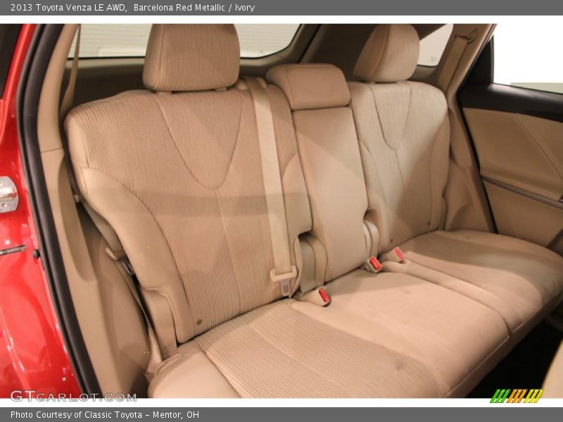 Barcelona Red Metallic / Ivory 2013 Toyota Venza LE AWD