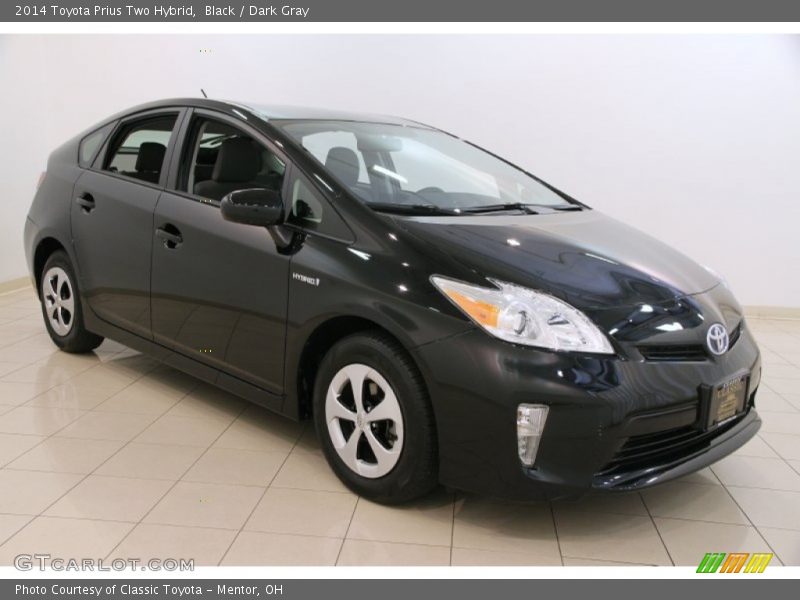 Black / Dark Gray 2014 Toyota Prius Two Hybrid