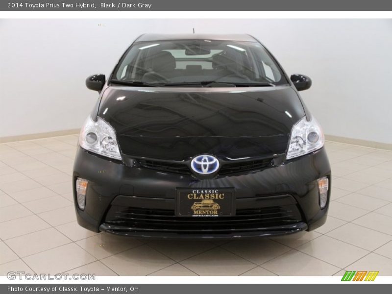 Black / Dark Gray 2014 Toyota Prius Two Hybrid