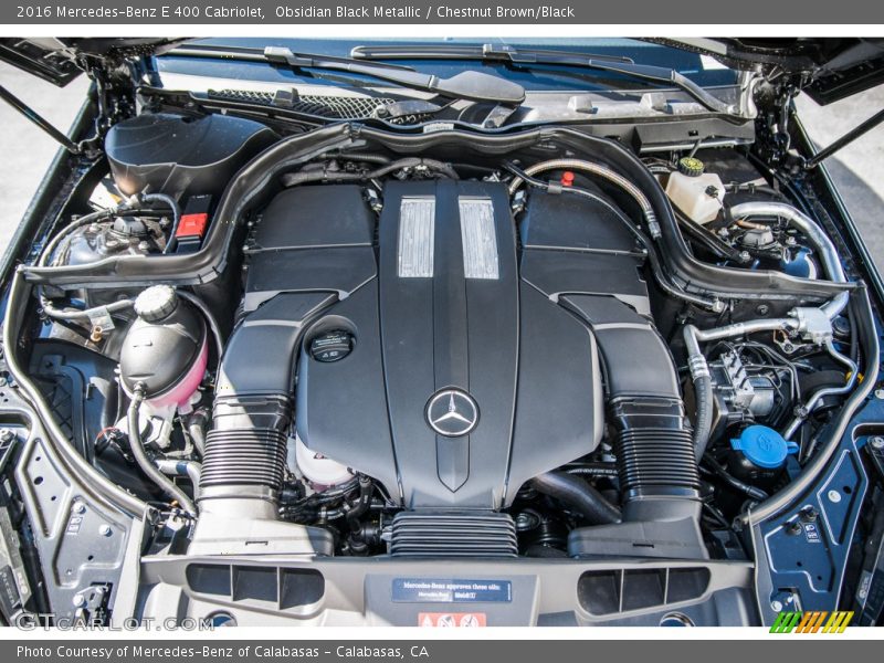  2016 E 400 Cabriolet Engine - 3.0 Liter DI biturbo DOHC 24-Valve VVT V6