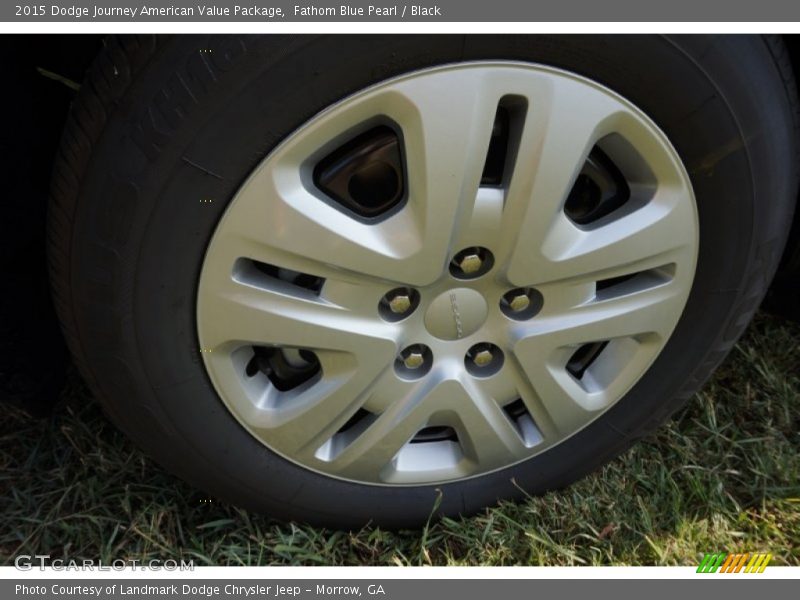 Fathom Blue Pearl / Black 2015 Dodge Journey American Value Package