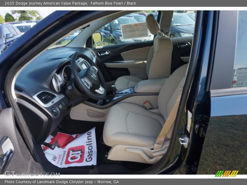 Fathom Blue Pearl / Black 2015 Dodge Journey American Value Package