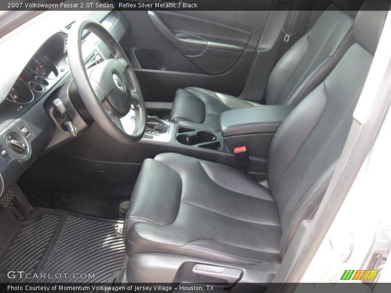 Reflex Silver Metallic / Black 2007 Volkswagen Passat 2.0T Sedan