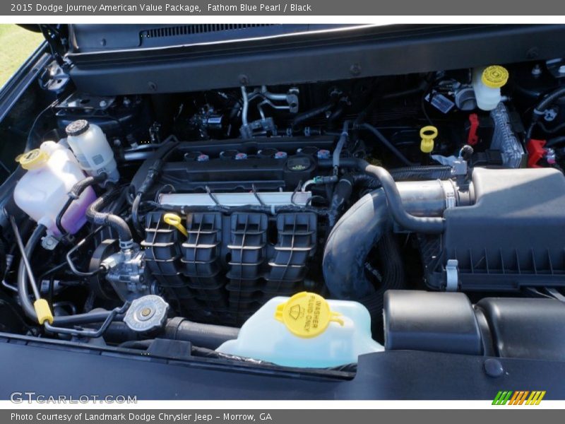 Fathom Blue Pearl / Black 2015 Dodge Journey American Value Package
