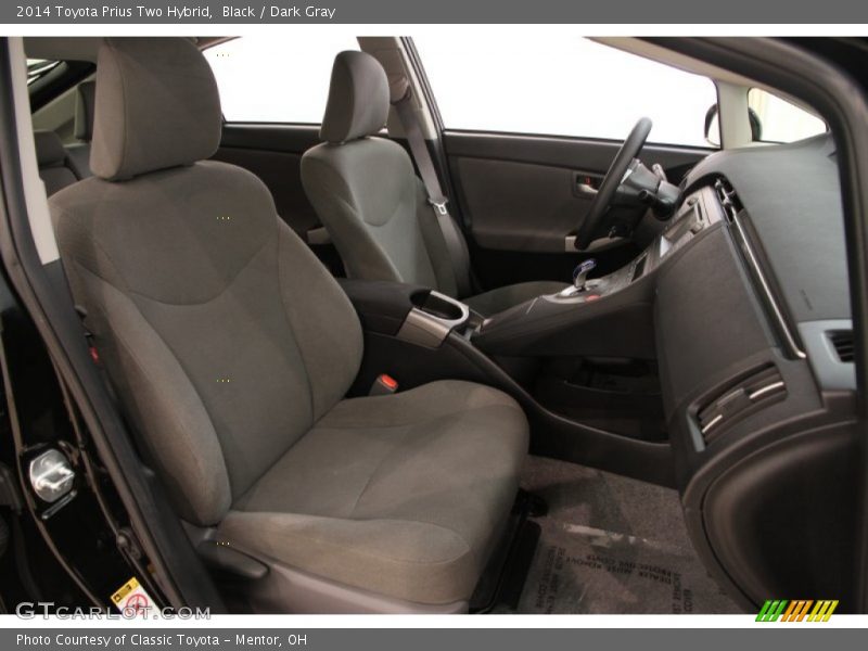 Black / Dark Gray 2014 Toyota Prius Two Hybrid