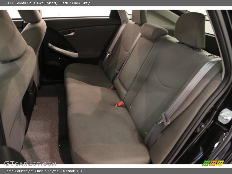 Black / Dark Gray 2014 Toyota Prius Two Hybrid