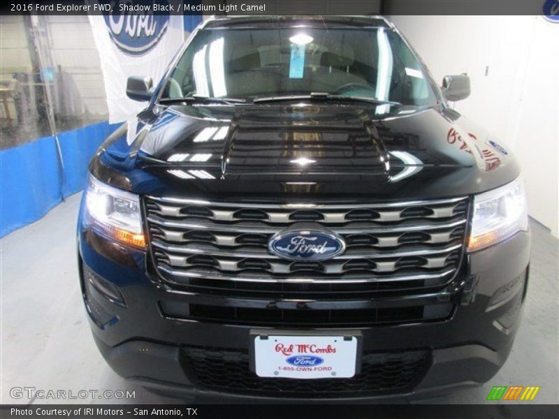 Shadow Black / Medium Light Camel 2016 Ford Explorer FWD