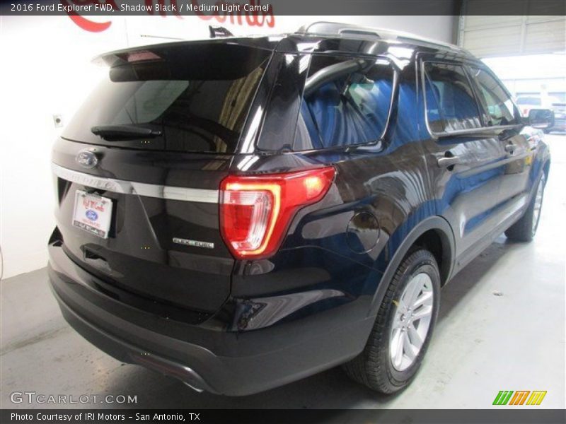 Shadow Black / Medium Light Camel 2016 Ford Explorer FWD