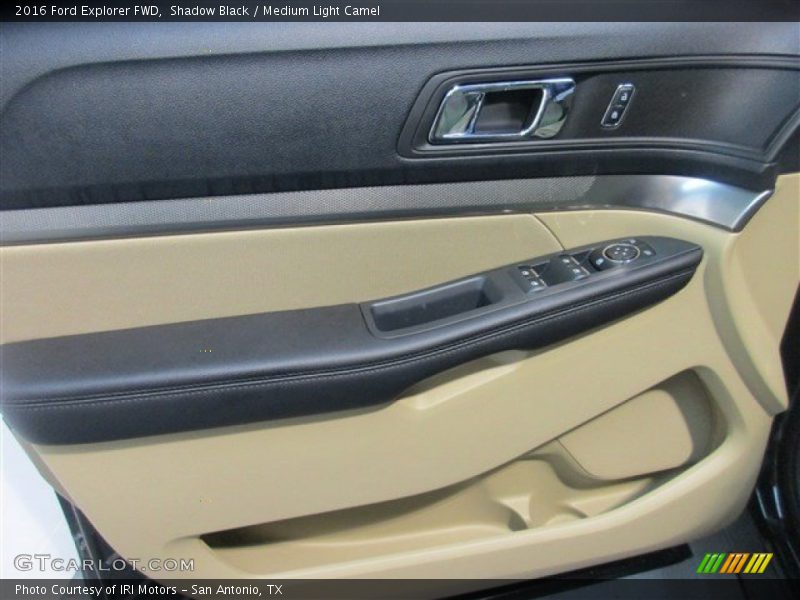 Shadow Black / Medium Light Camel 2016 Ford Explorer FWD