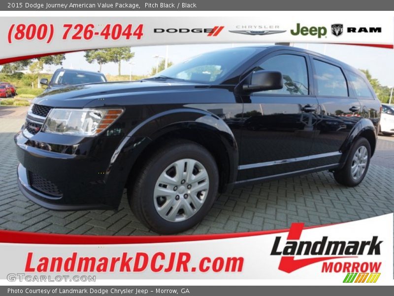 Pitch Black / Black 2015 Dodge Journey American Value Package