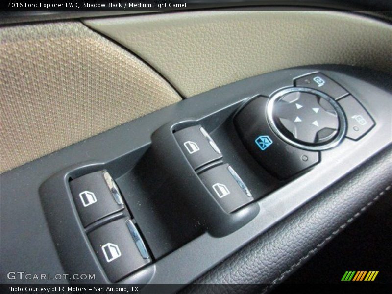 Shadow Black / Medium Light Camel 2016 Ford Explorer FWD