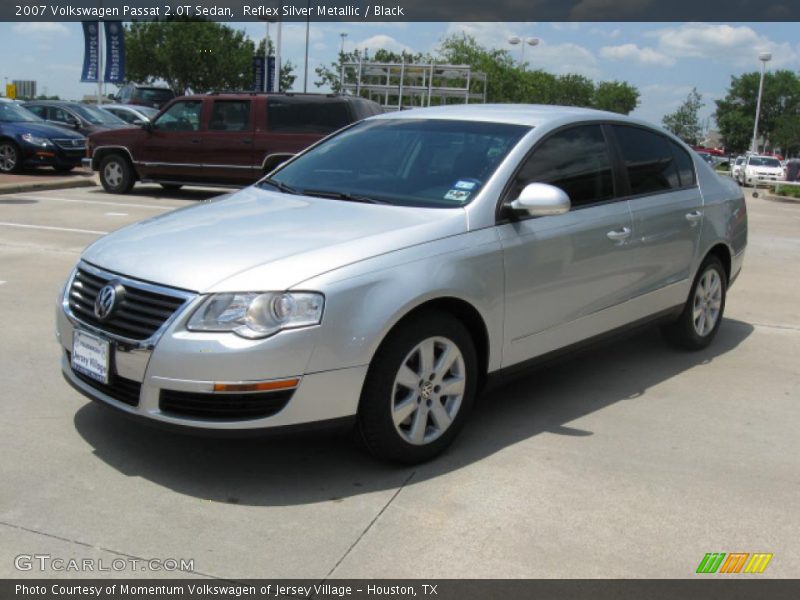 Reflex Silver Metallic / Black 2007 Volkswagen Passat 2.0T Sedan
