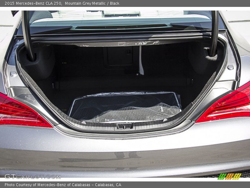 Mountain Grey Metallic / Black 2015 Mercedes-Benz CLA 250