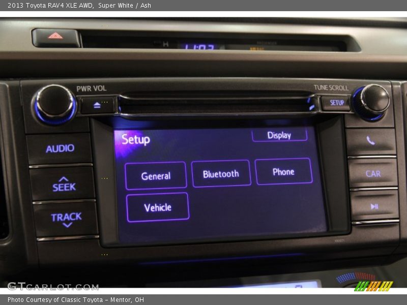 Super White / Ash 2013 Toyota RAV4 XLE AWD