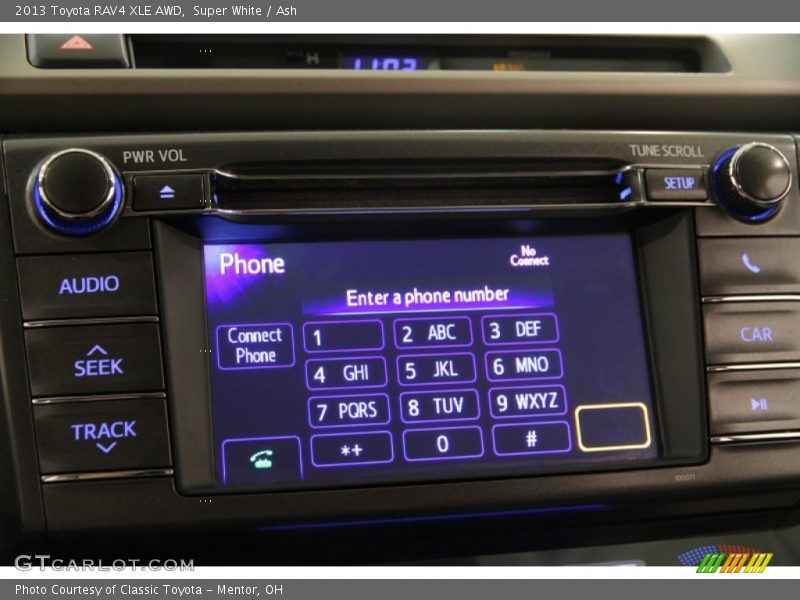 Super White / Ash 2013 Toyota RAV4 XLE AWD