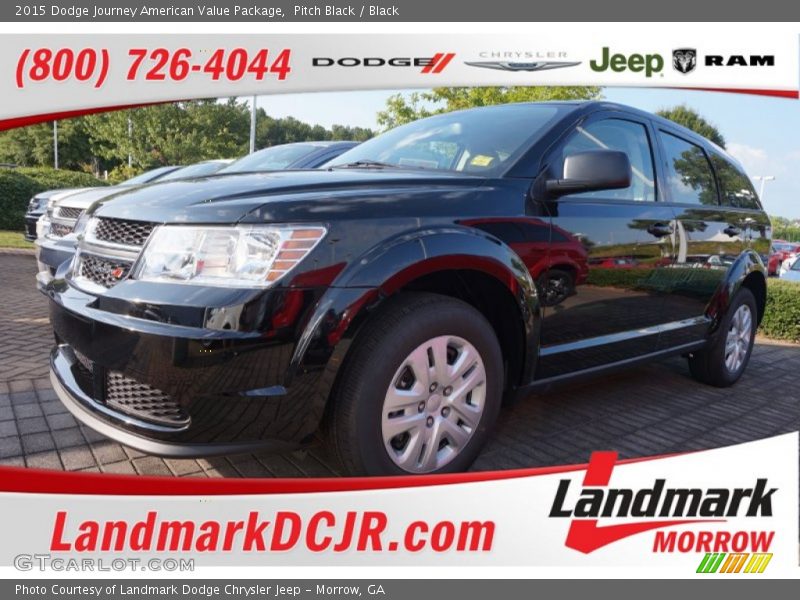 Pitch Black / Black 2015 Dodge Journey American Value Package