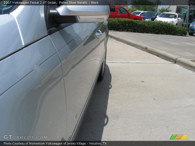Reflex Silver Metallic / Black 2007 Volkswagen Passat 2.0T Sedan