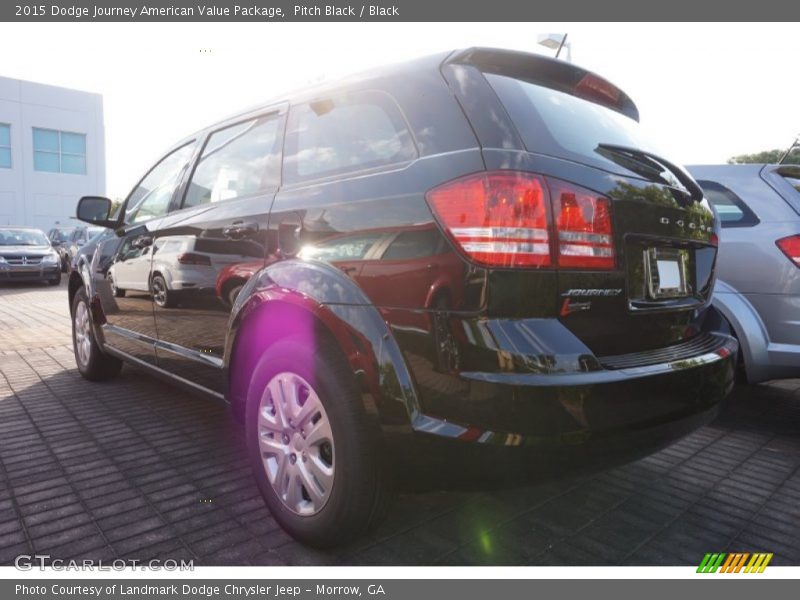 Pitch Black / Black 2015 Dodge Journey American Value Package