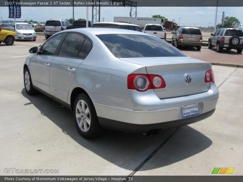 Reflex Silver Metallic / Black 2007 Volkswagen Passat 2.0T Sedan