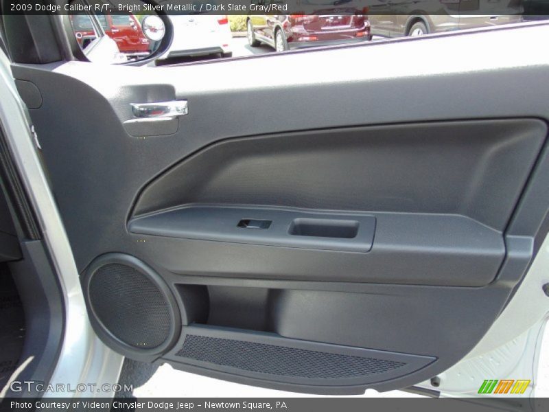 Bright Silver Metallic / Dark Slate Gray/Red 2009 Dodge Caliber R/T