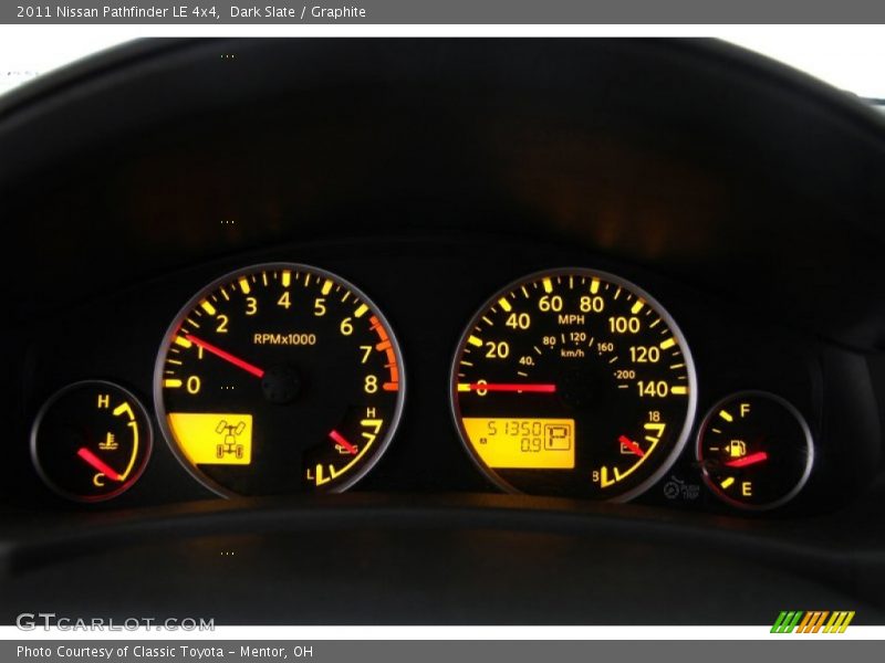 Dark Slate / Graphite 2011 Nissan Pathfinder LE 4x4