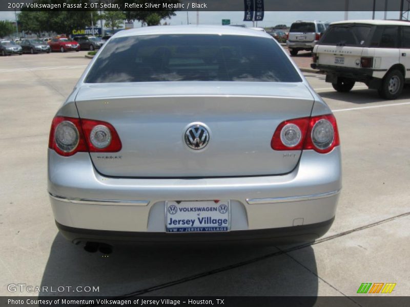 Reflex Silver Metallic / Black 2007 Volkswagen Passat 2.0T Sedan
