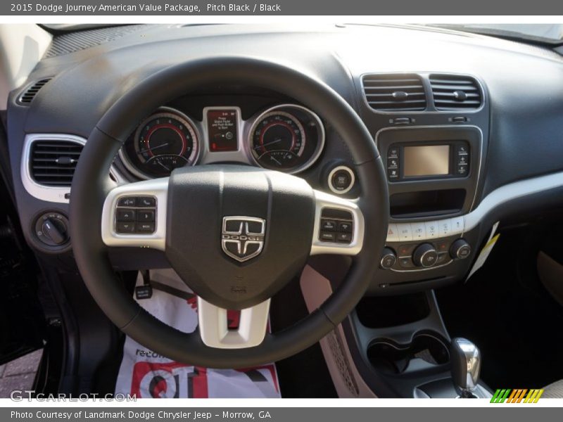 Pitch Black / Black 2015 Dodge Journey American Value Package
