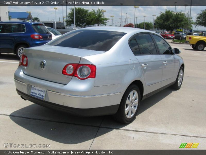 Reflex Silver Metallic / Black 2007 Volkswagen Passat 2.0T Sedan