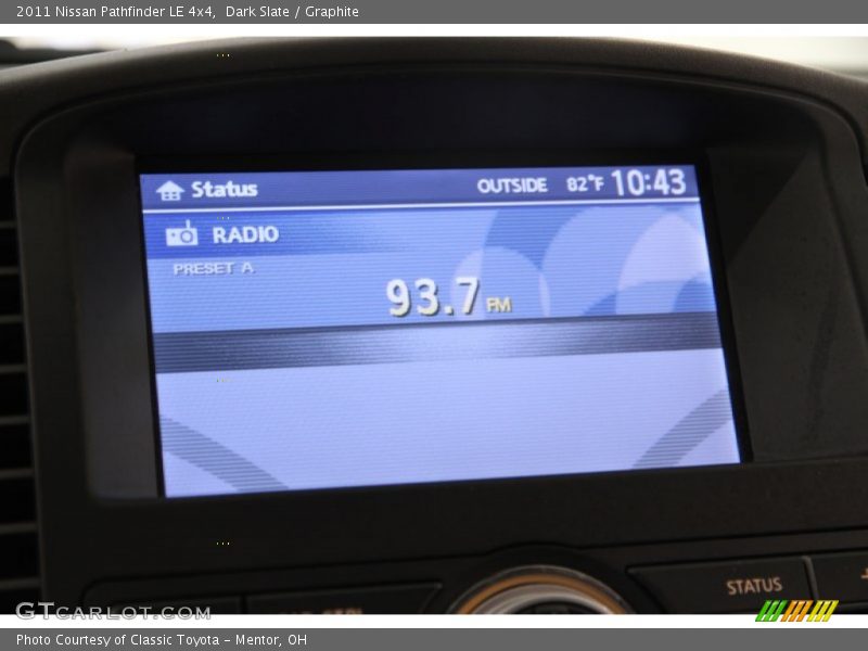 Dark Slate / Graphite 2011 Nissan Pathfinder LE 4x4