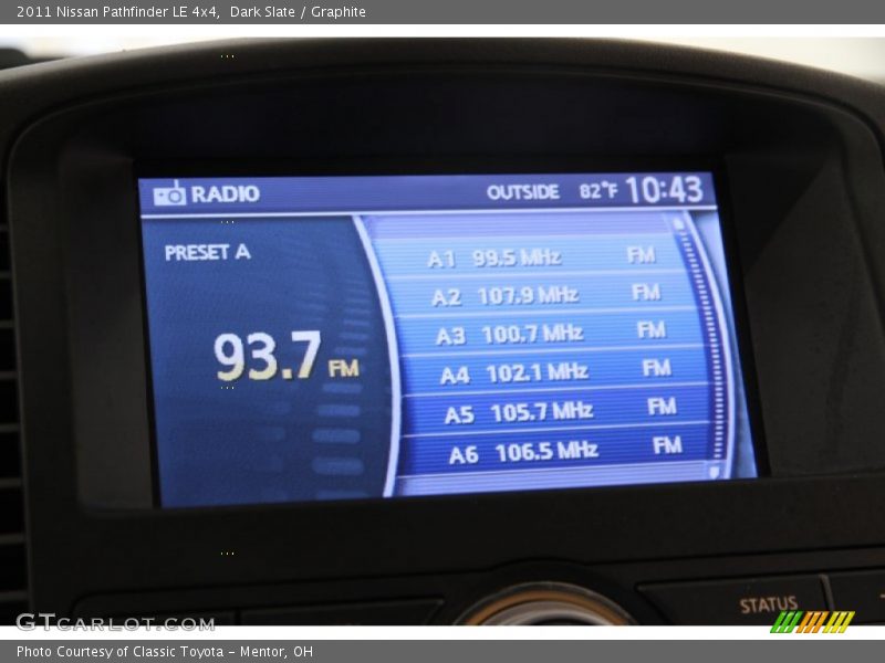 Dark Slate / Graphite 2011 Nissan Pathfinder LE 4x4